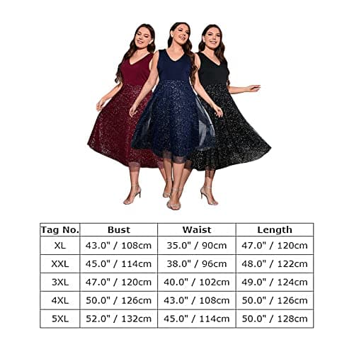 Women's Plus Size Sequin Mesh Cocktail Party Dress