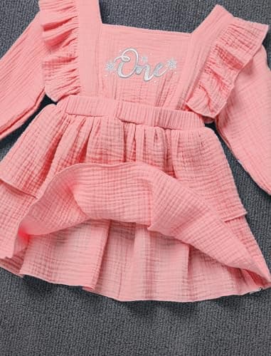 Winter Snowflake 1st Birthday Outfit for Baby Girls