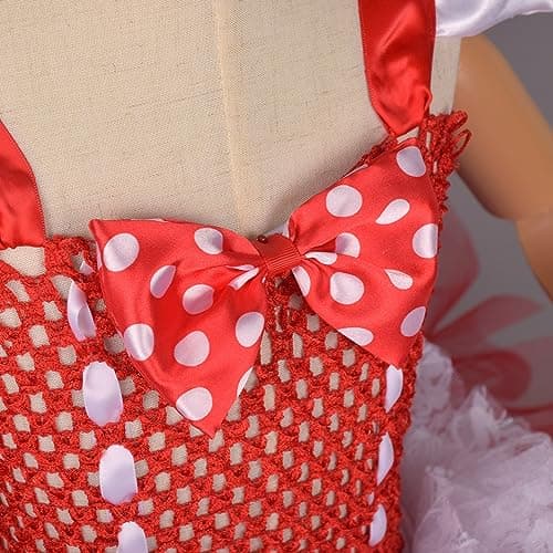 IMEKIS Kids Mushroom Halloween Costume Set Toddler Birthday Outfit 2-12T