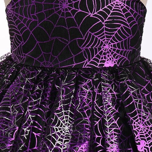 Halloween Bat Spider Costume for Toddler Girls 1-6T