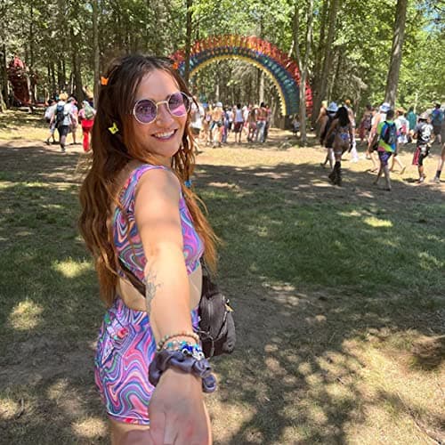 Women's Rave Concert Festival Outfits Set