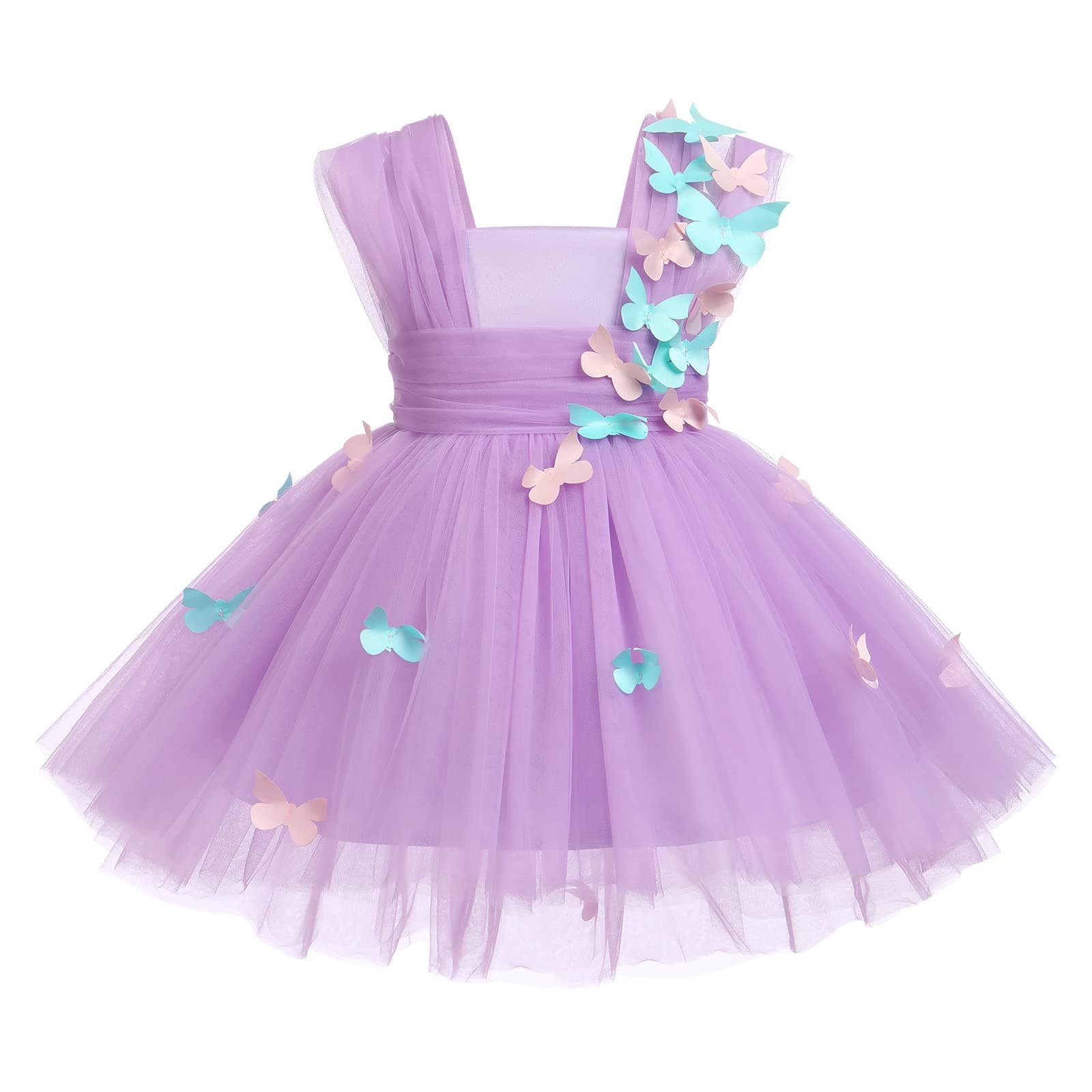 Butterfly Birthday Dress for Toddler Girls