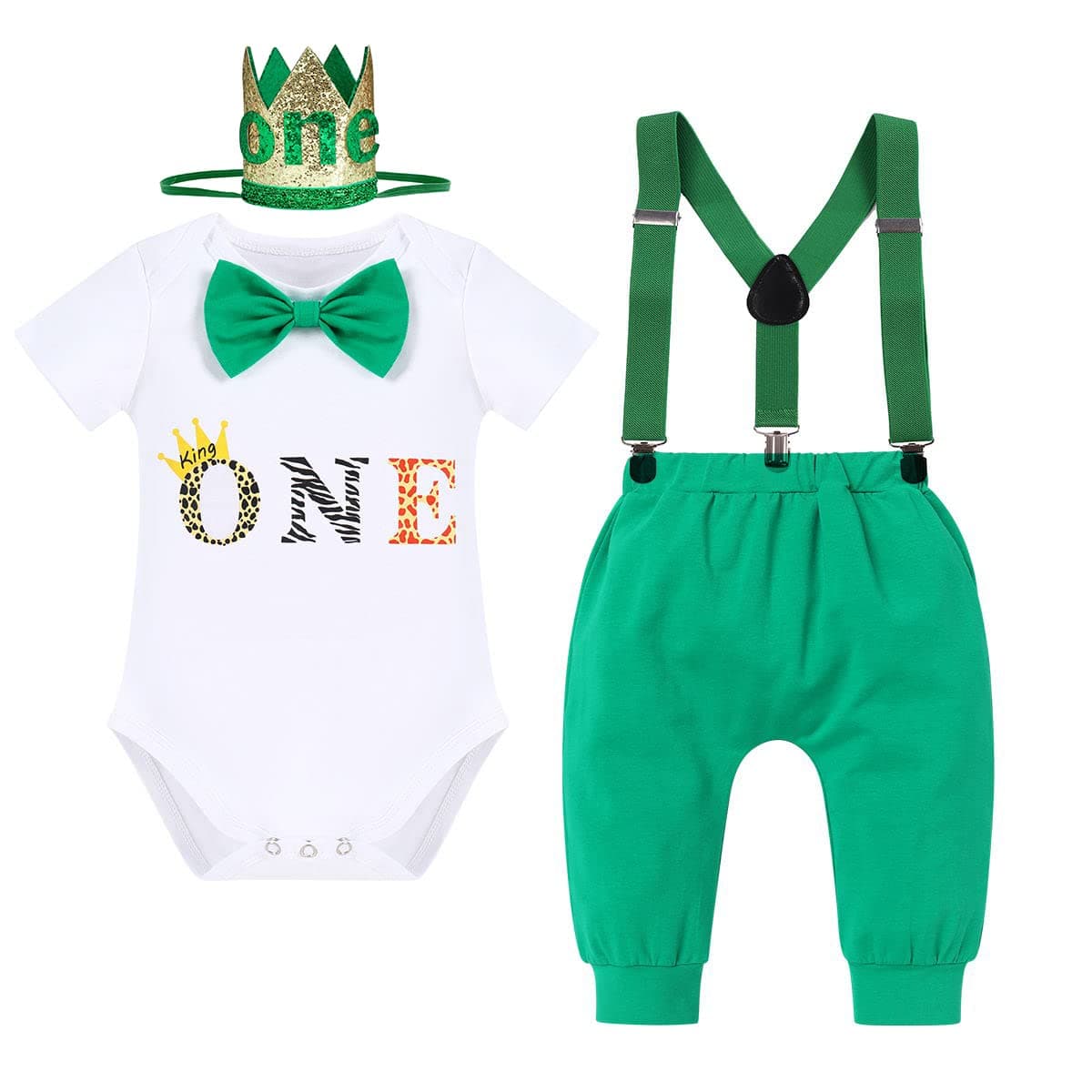 Baby Boys Dinosaur Birthday Outfit