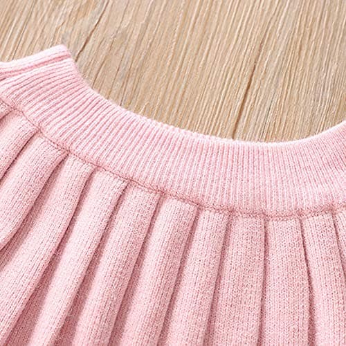 Toddler Girls Knitted Sweater and Skirt Set