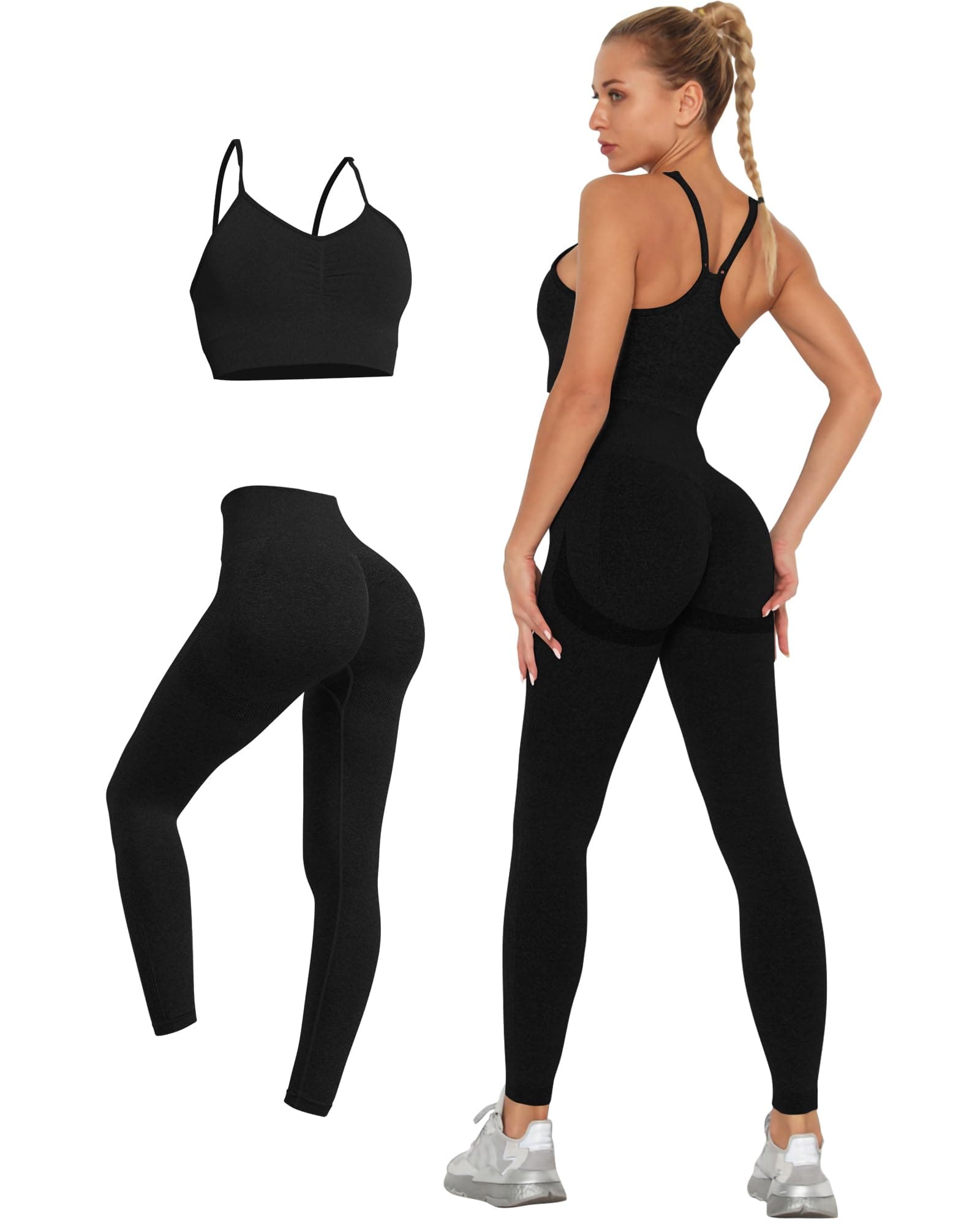 Butt Lifting Seamless Workout Set for Women