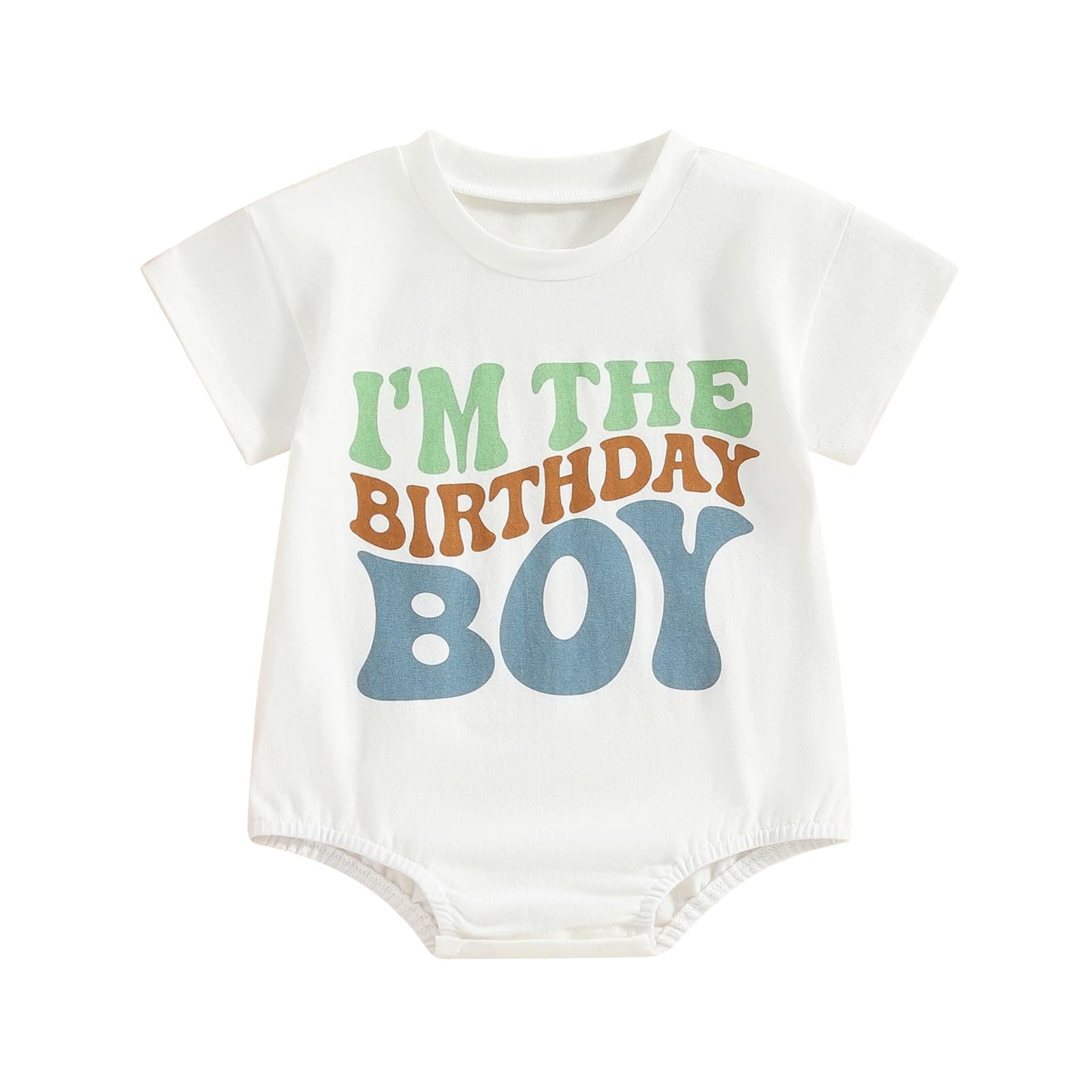 Kayotuas Baby Boy Girl Half/1st Birthday Outfit Romper