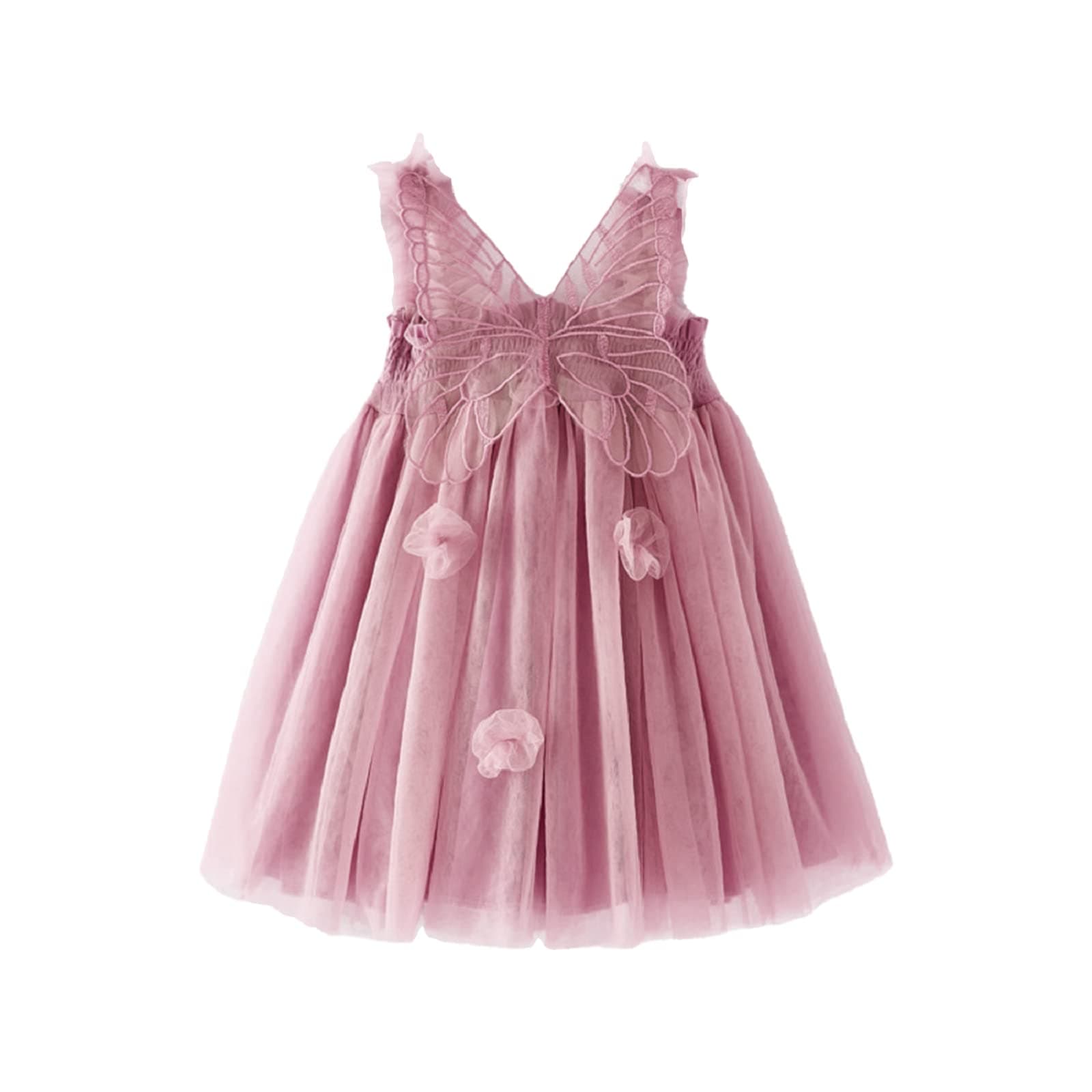 Tulle Butterfly Tutu Dress for Baby Girls