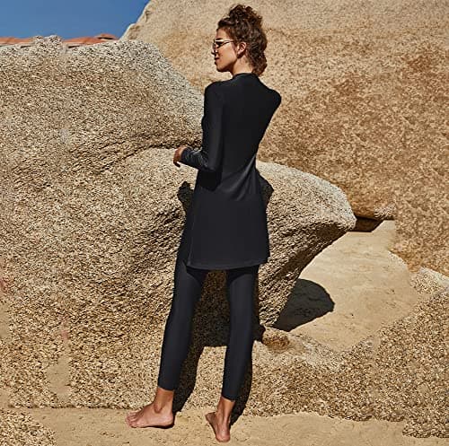 IMEKIS Women's Modest Muslim Burkini Swimwear