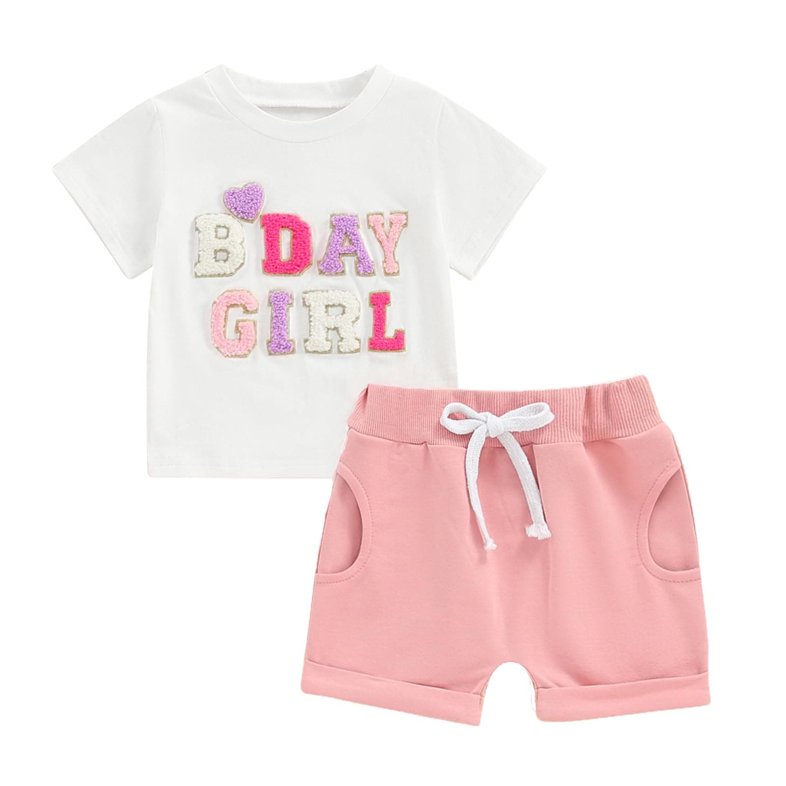 Birthday Girl Baby Outfit Princess Set