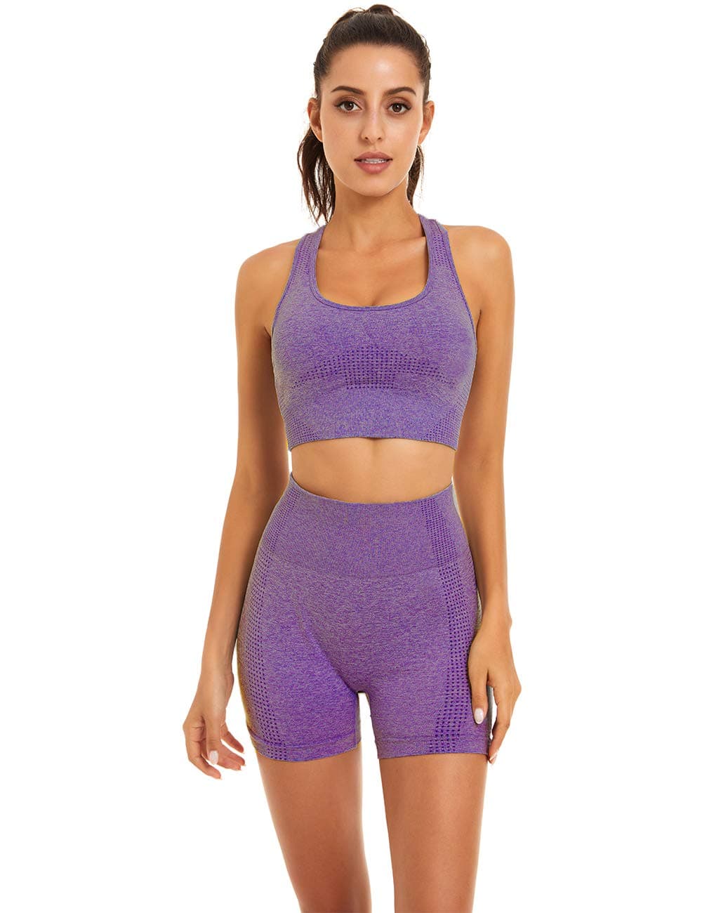 Toplook Women's Seamless Yoga Workout Outfit
