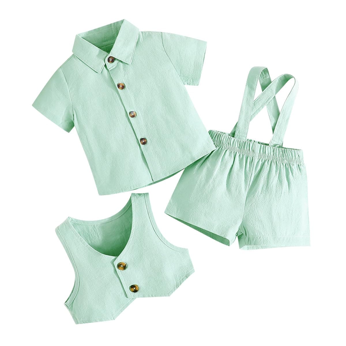 Toddler Boy Baptism Christening Outfit Wedding Suit