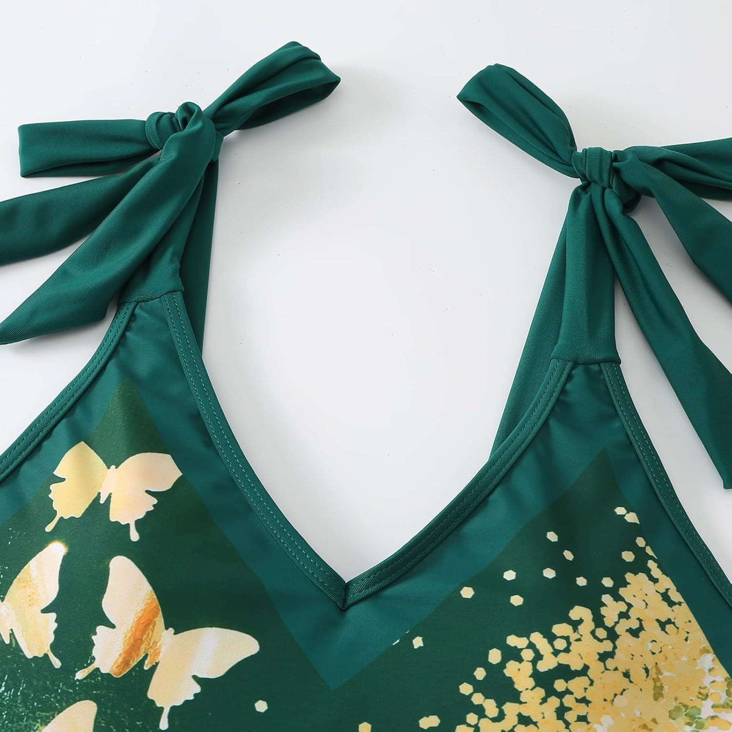 Women's One Piece Swimsuit with Beach Cover up Wrap Skirt Sarong Retro Floral Print Bikini Set Two Piece Bathing Suit