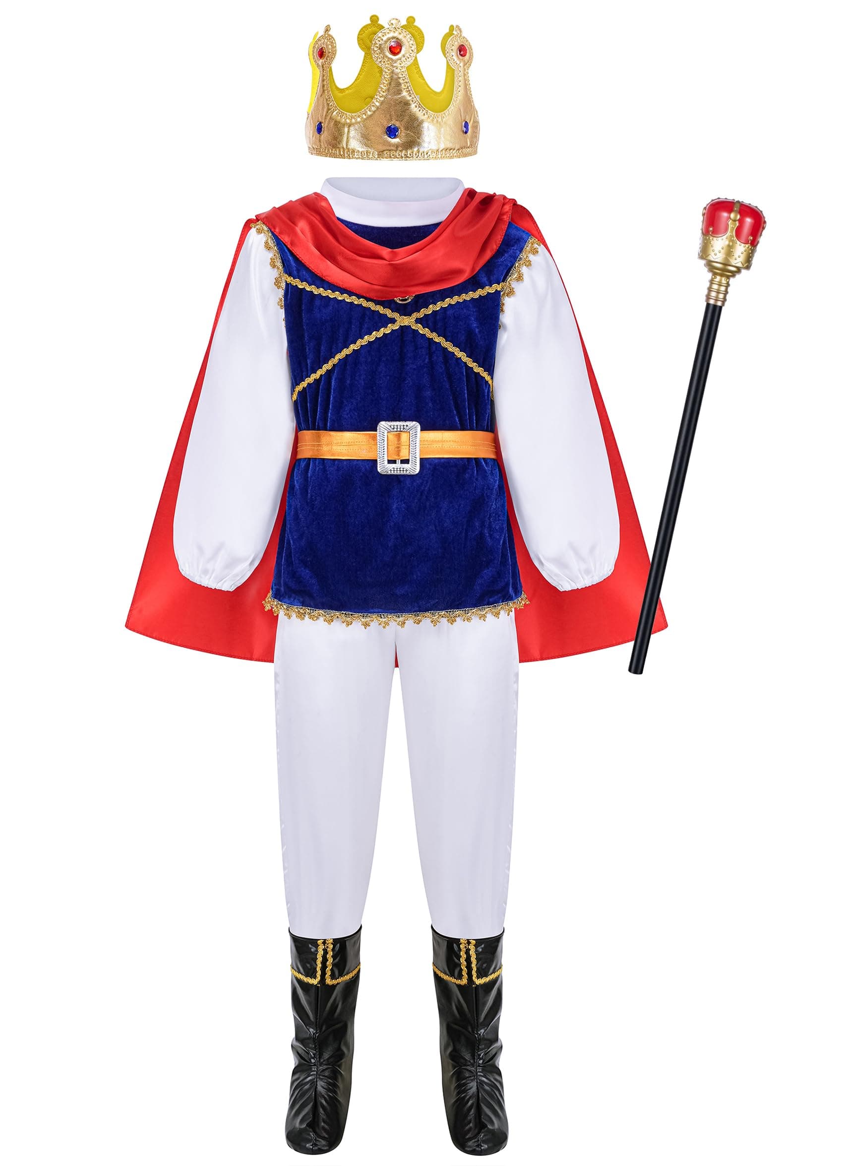 GZ-LAOPAITOU Boys Prince Charming Costume for Birthday and Halloween Cosplay