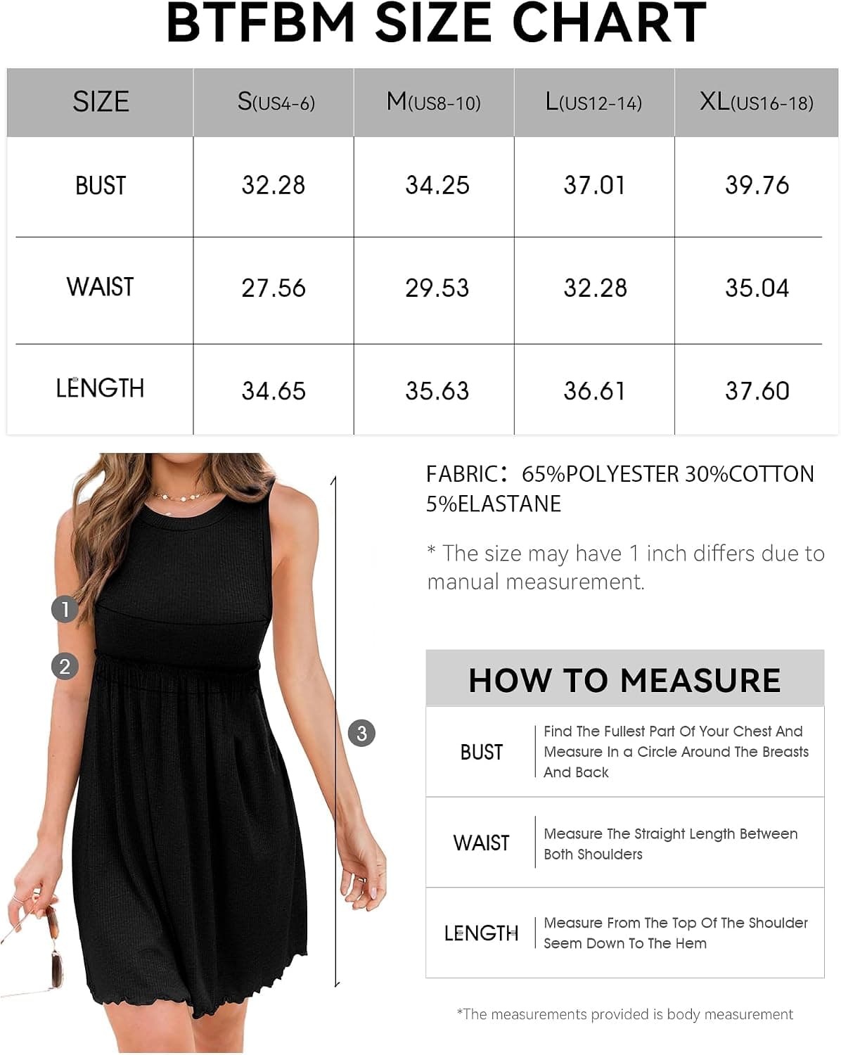 Women Sleeveless Summer Dress 2024 Crewneck Ribbed Knit Ruffle Swing Button Down Beach Sun Mini Tank Short Dresses