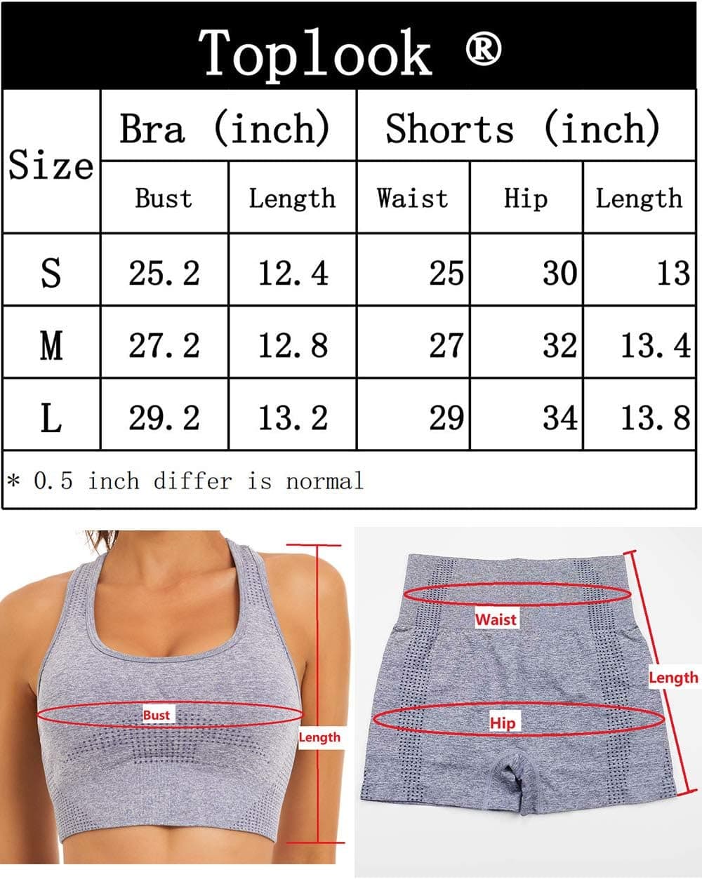Women Seamless Yoga Workout Set 2 Piece Outfits Gym Shorts Sports Bra