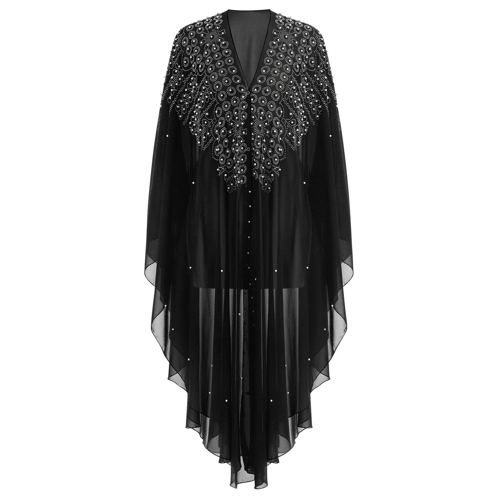 Muslim Abayas Maxi Dress Hooded Kaftan Robe Dubai Outfit