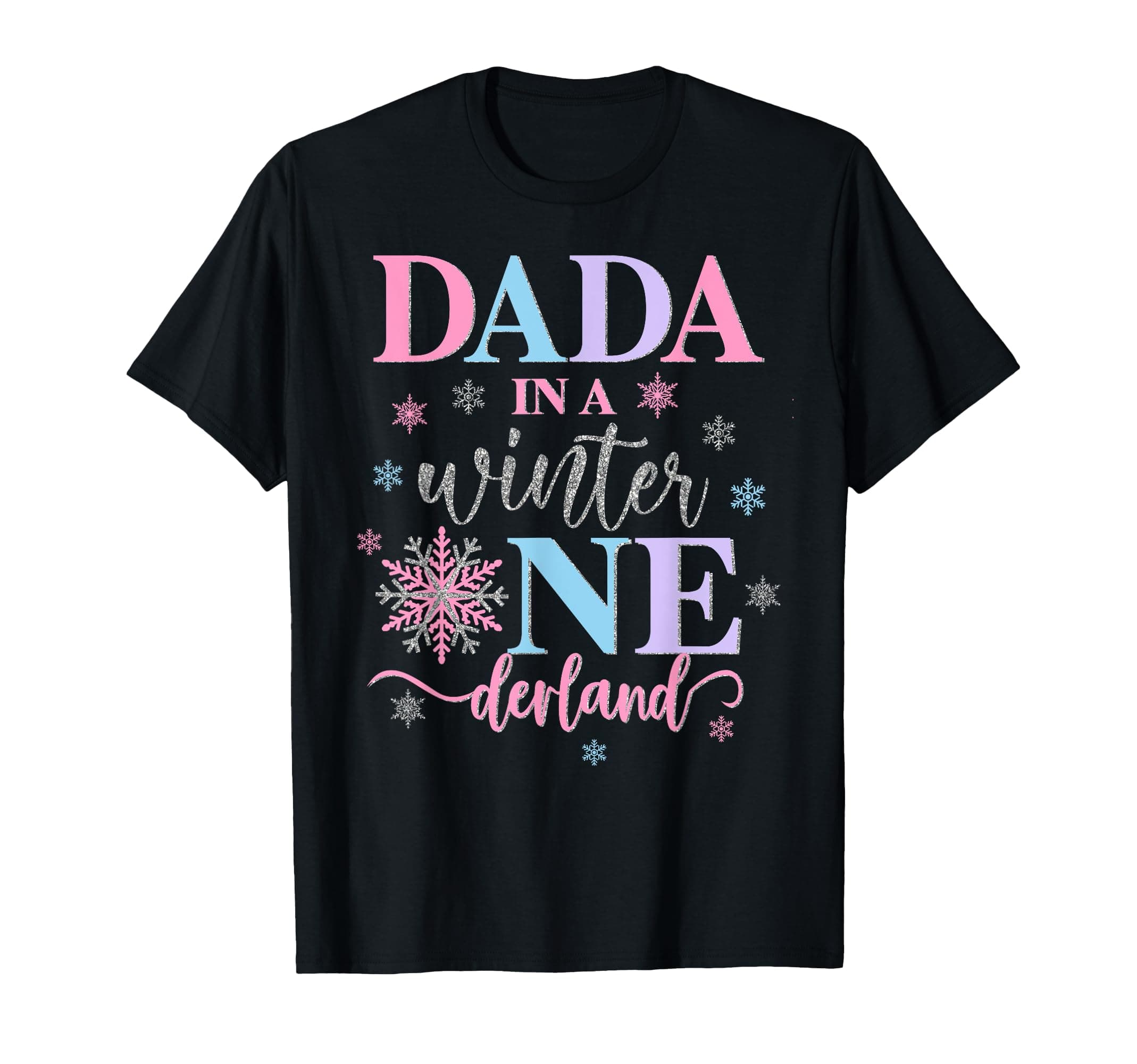 Winter Onederland 1st Birthday Girl Sweet Snowflake T-Shirt