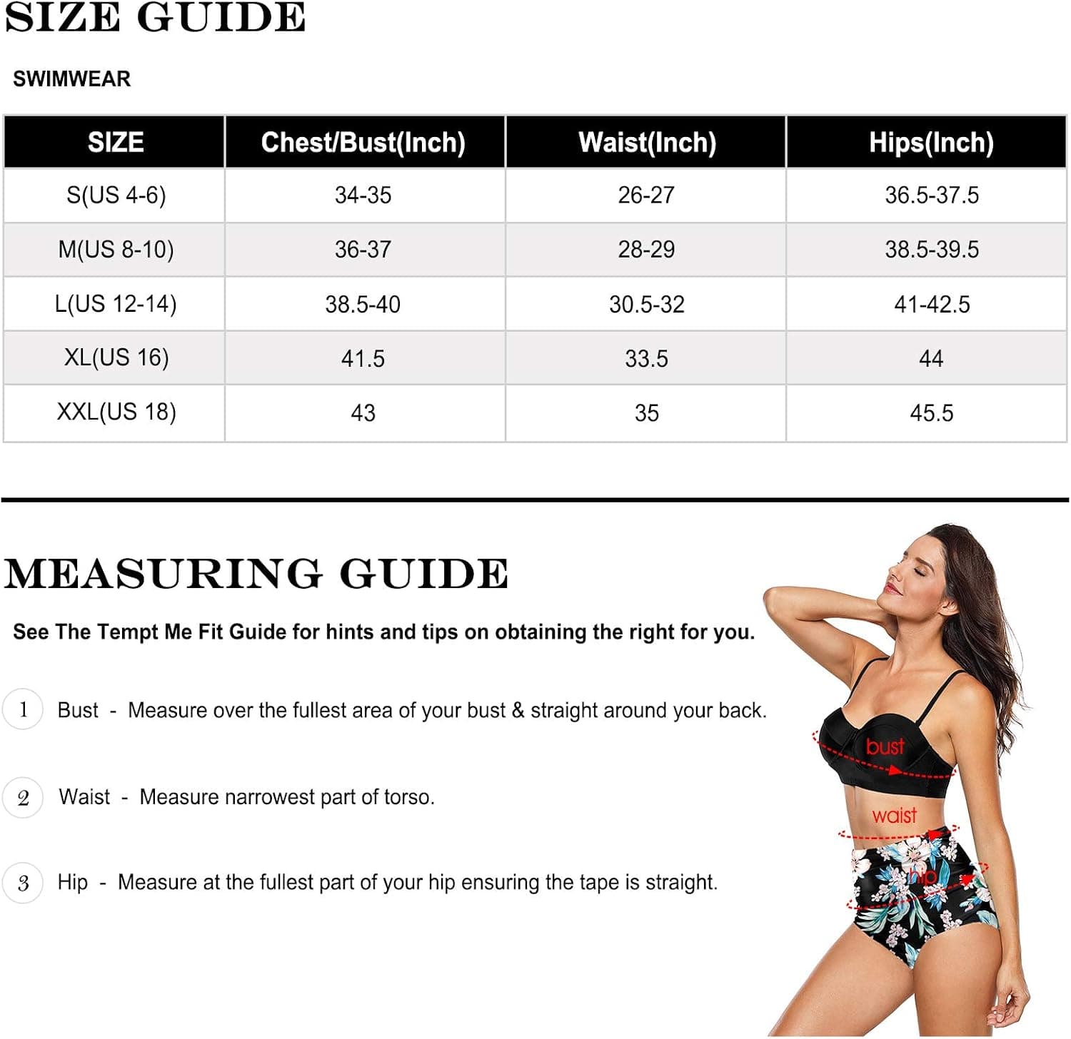 Women Vintage Polka Dot High Waisted Bathing Suits Bikini Set