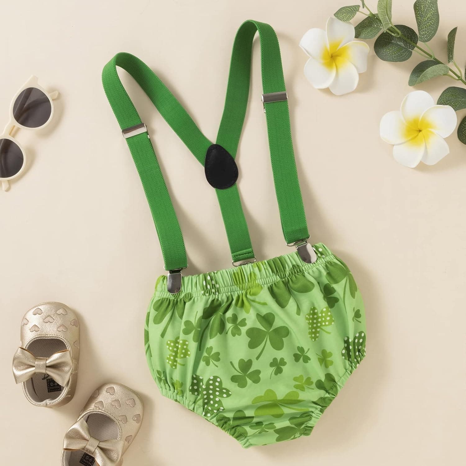 Baby Boy Wild One 1st Birthday Outfit Cake Smash Lion Bowtie Romper + Shorts + Suspenders + Crown Headband Photo Shoot
