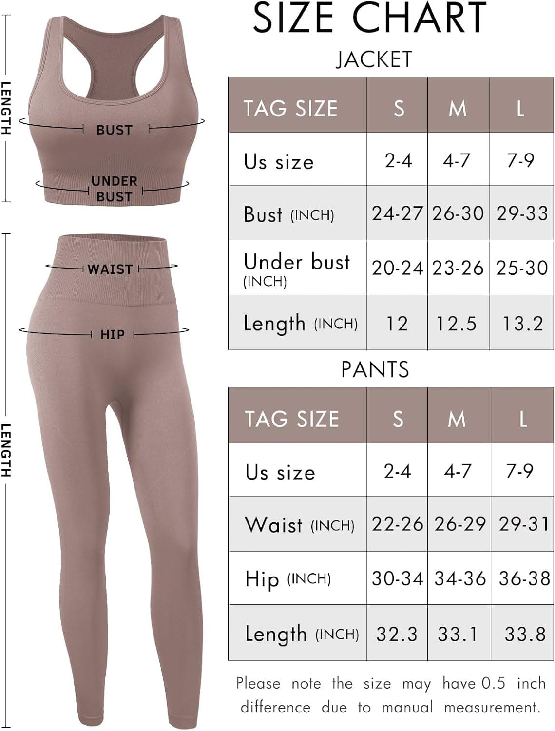 Workout Sets for Women 2 Piece High Waisted Seamless Leggings with Padded Stretchy Sports Bra Sets Gym Clothes