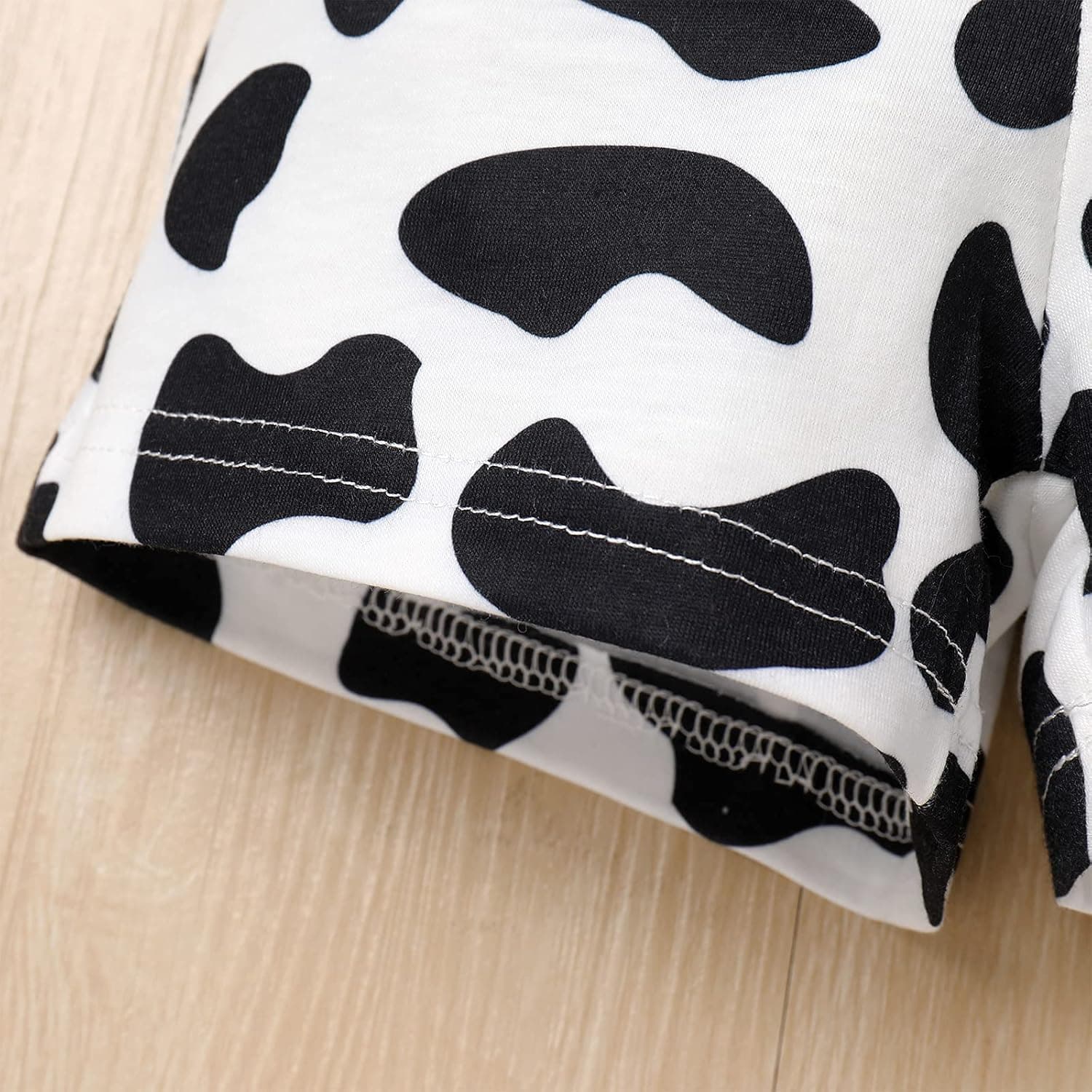 Baby Boy Farm Cow 1st Birthday Outfit Cake Smash Animals Print Shorts + Suspenders + Headband + Bowtie for Photo Shoot