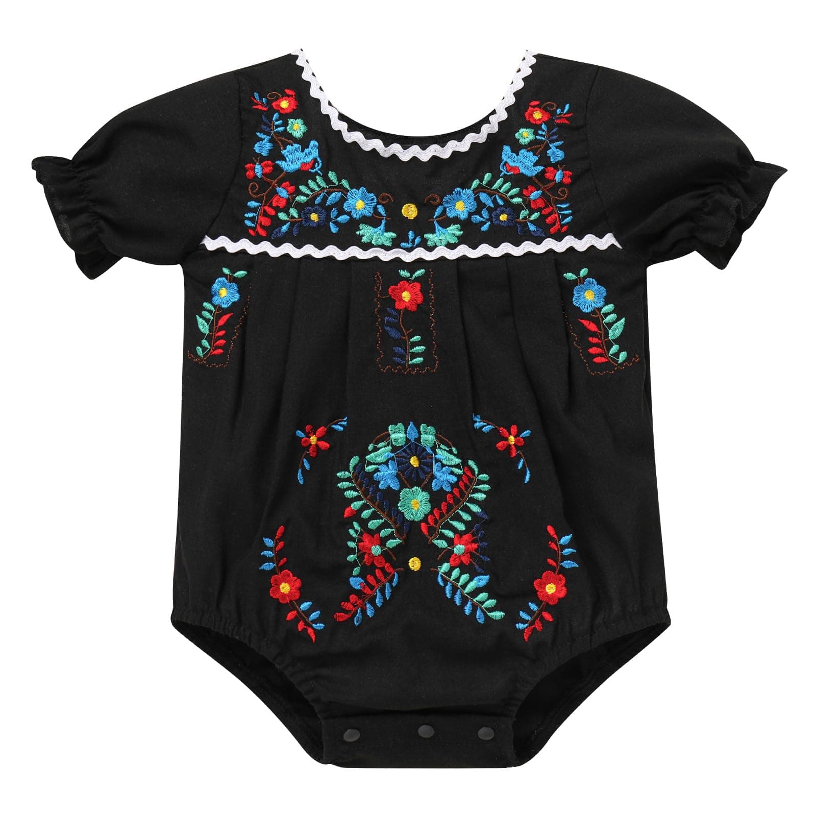 IMEKIS Newborn Girl Cinco De Mayo Fiesta Outfit