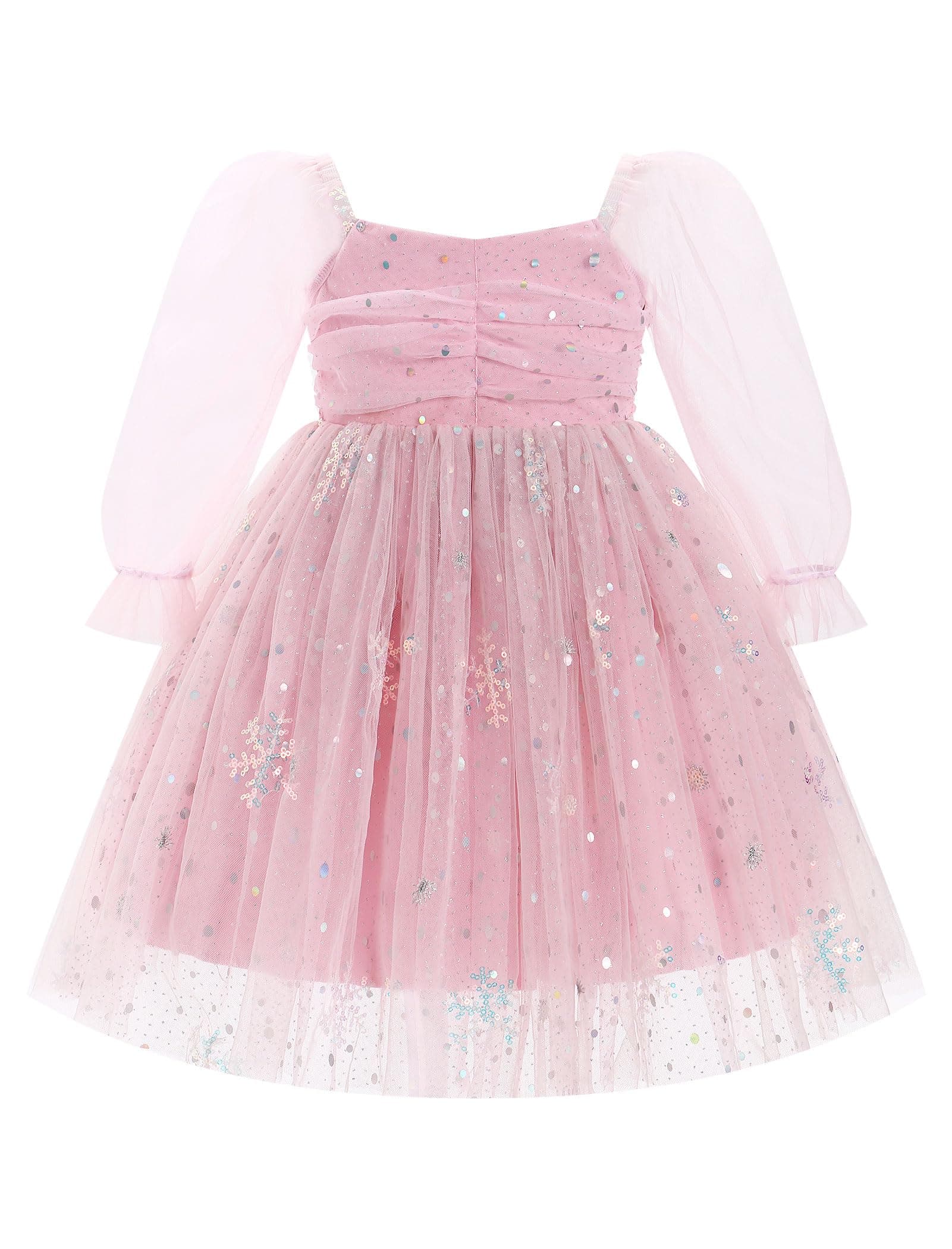 Toddler Girl Floral Birthday Dress for Wedding Party Cake Smash