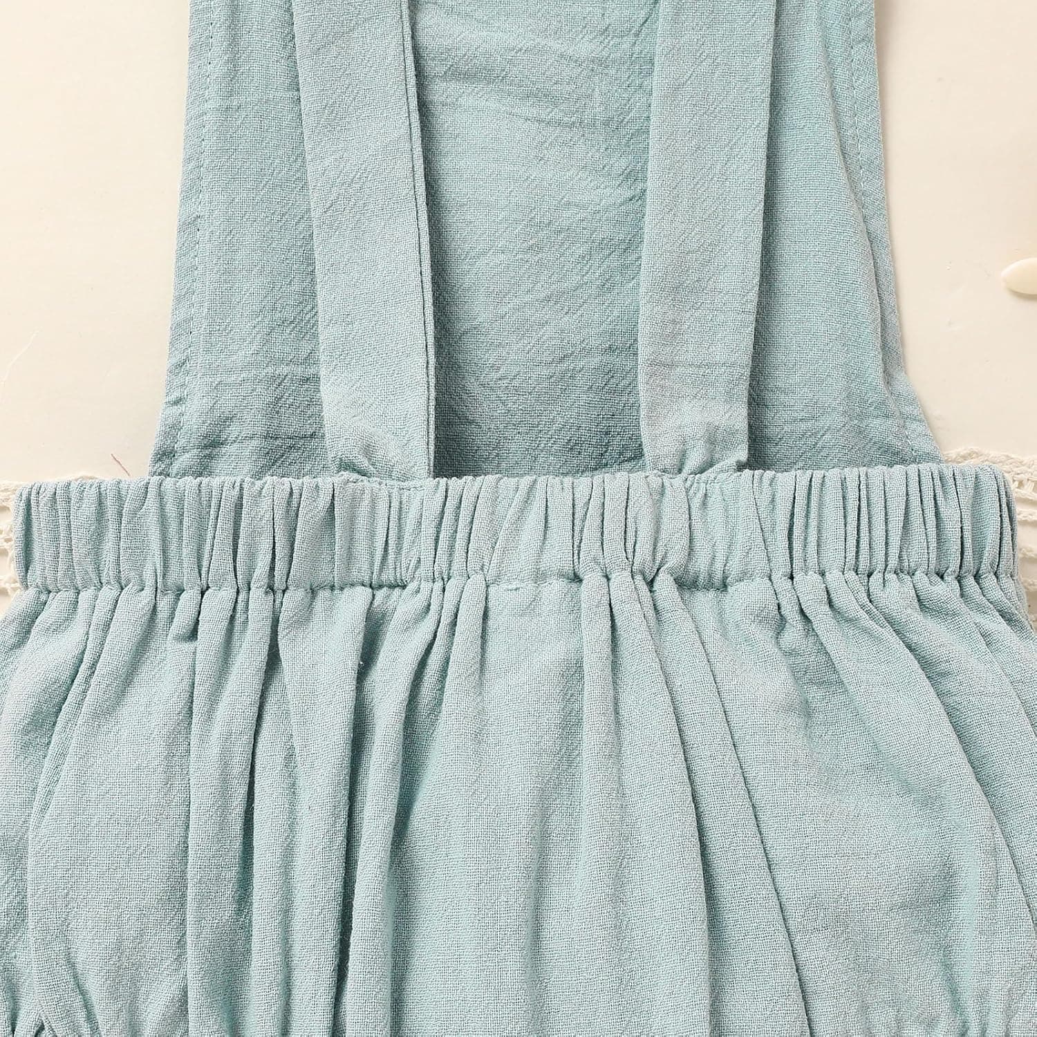 Baby Boys Girls 1st Birthday Romper Baby First Birthday Outfit Boy Solid Color Jumpsuit Cake Smash Outfit