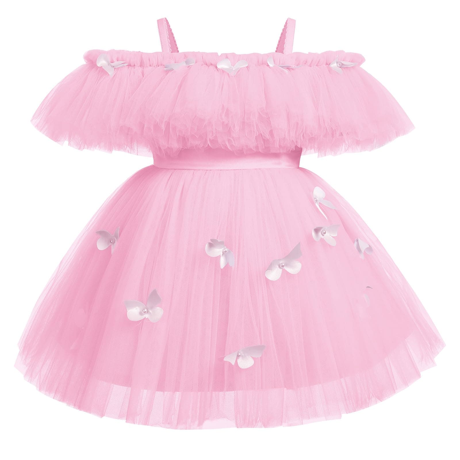 Butterfly Birthday Dress for Toddler Girls