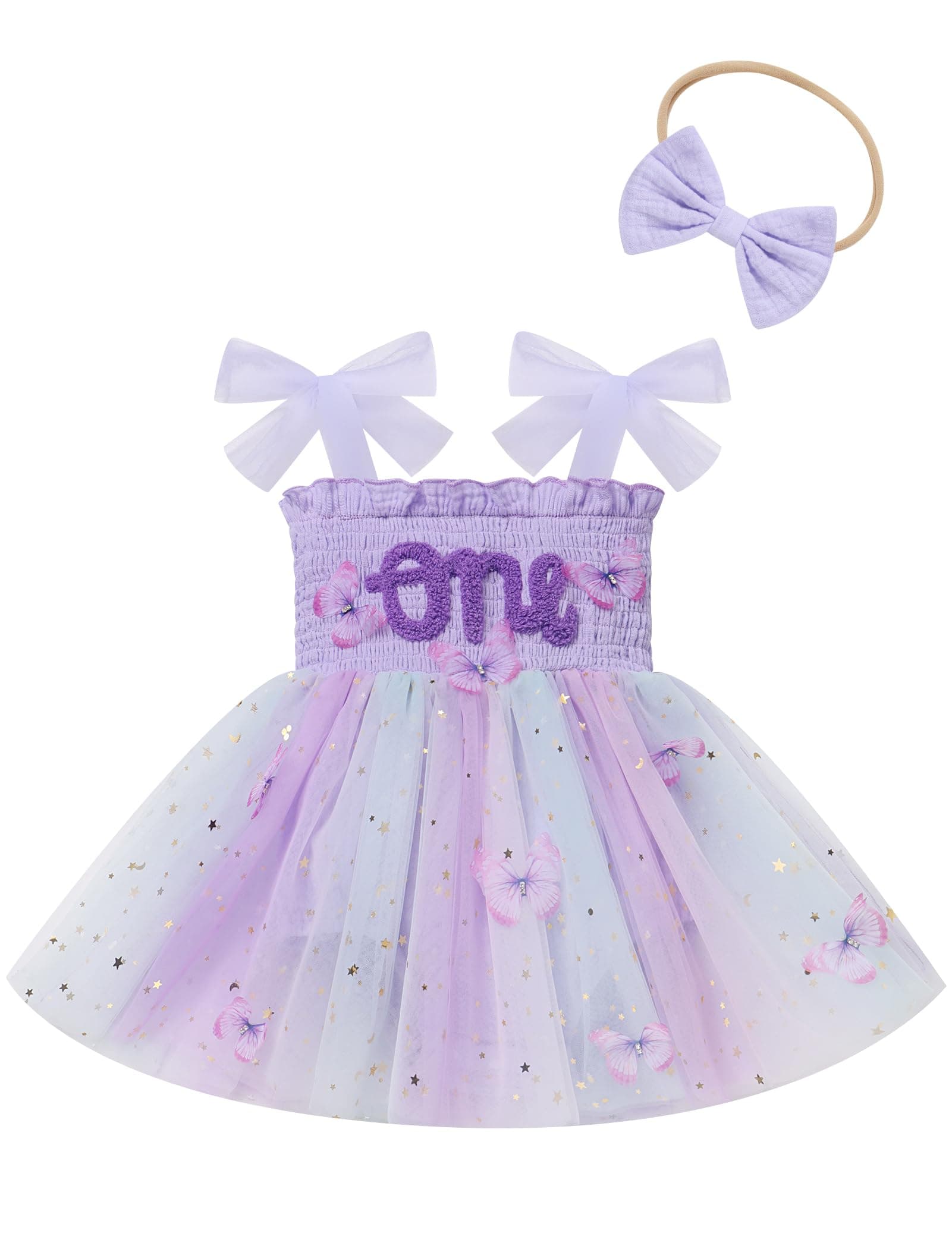 FYMNSI Baby Girl 1st Birthday Cotton Tutu Jumpsuit Summer Dress