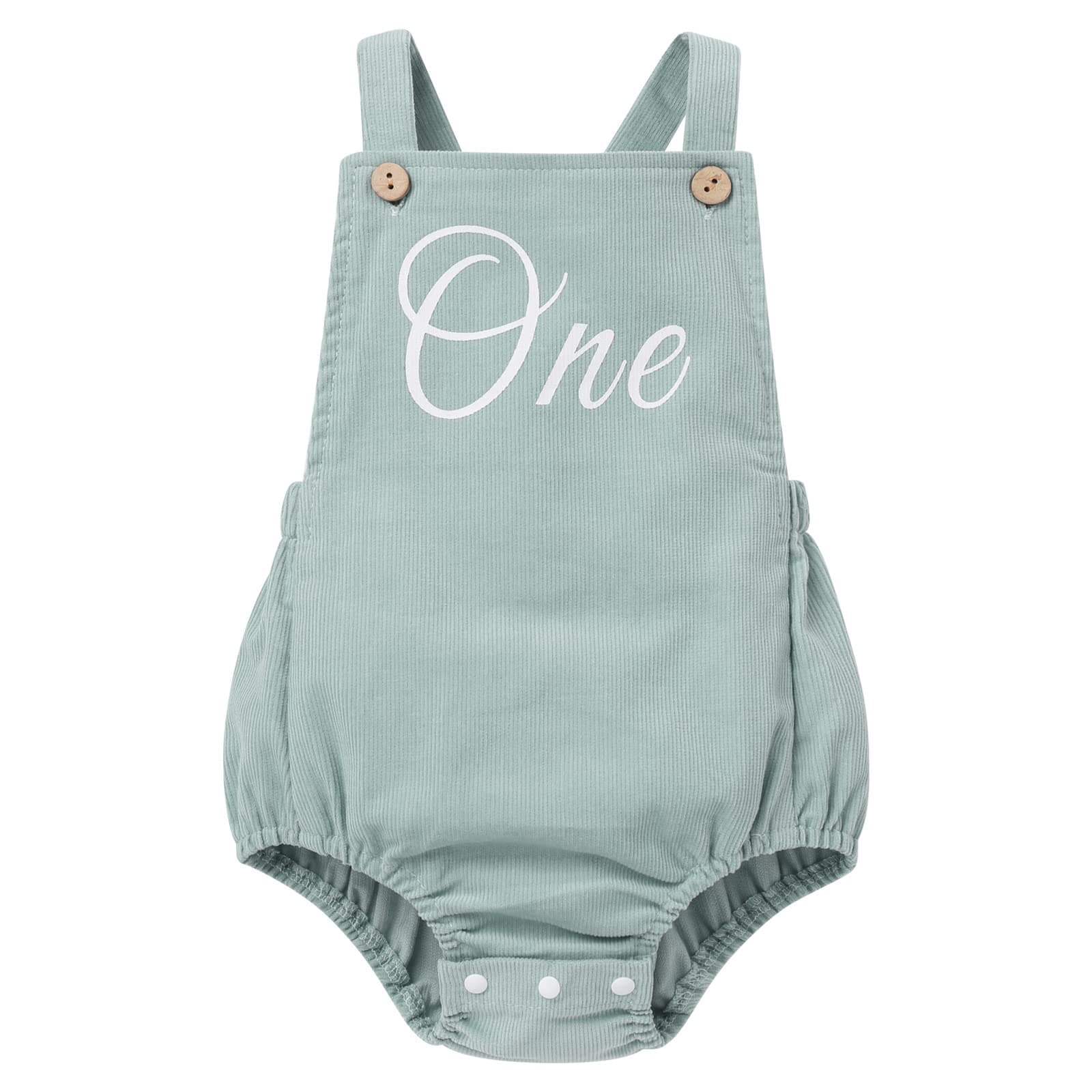 Boho 1st Birthday Baby Outfit Backless Romper - IMEKIS