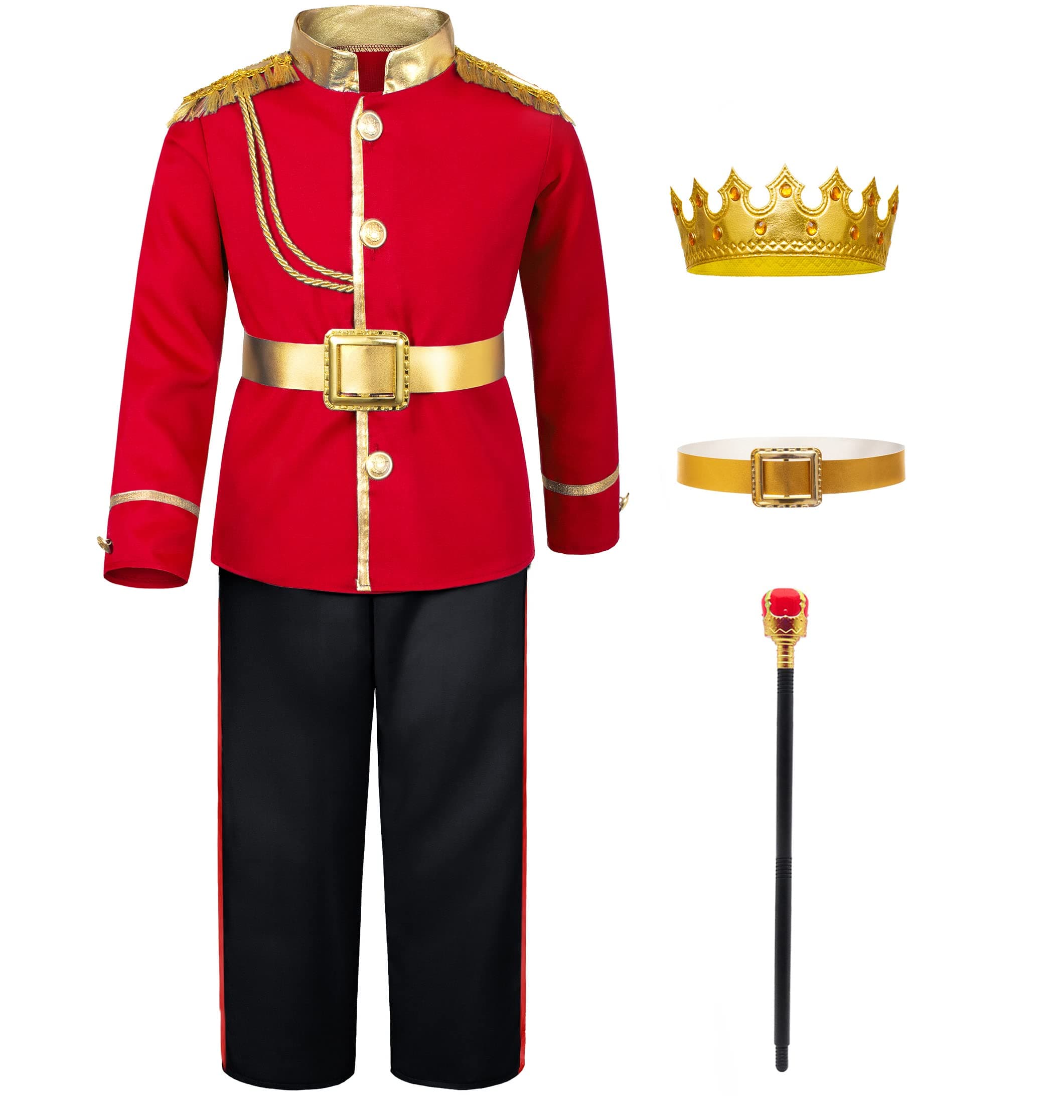 Prince Charming Costume for Kids Boys 4-10 Years